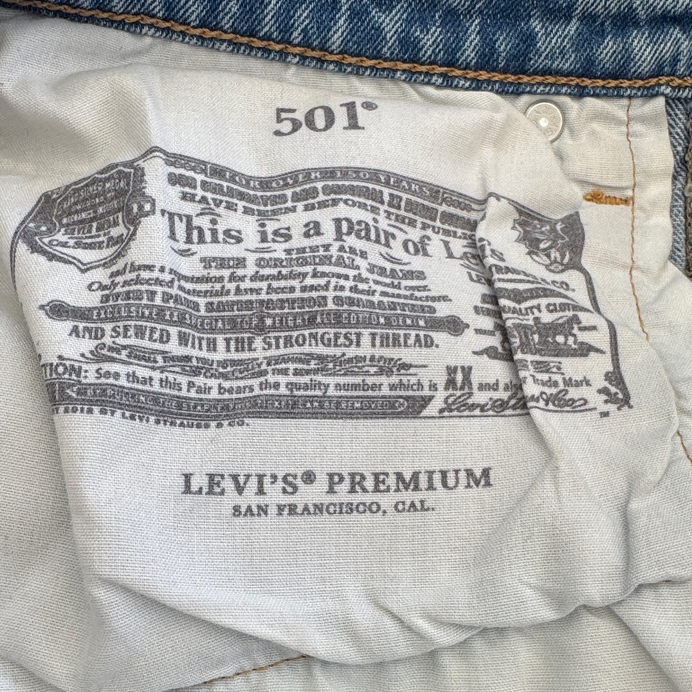 LEVI’S 501® ORIGINAL FIT WOMEN'S JEANS - Picture 7 of 7